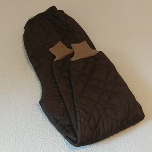 Vintage Cold Weather Quilted Pants Liner